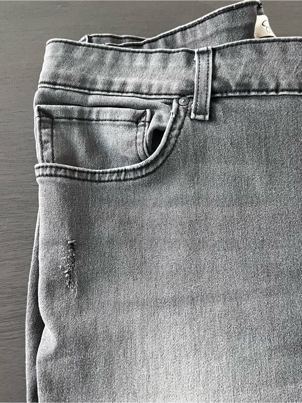 Jessica Simpson Grey Boyfriend Skinny Jeans - Picture 11 of 12